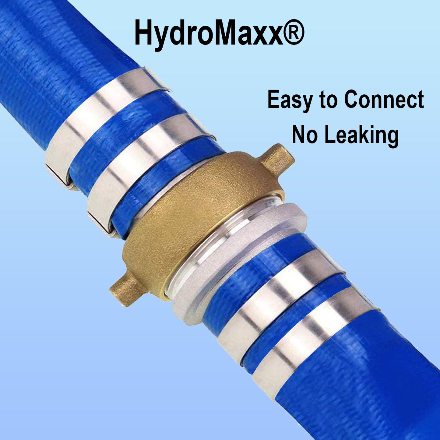 HydroMaxx® 6 Bar Lay Flat Discharge and Backwash Hose with Connectors