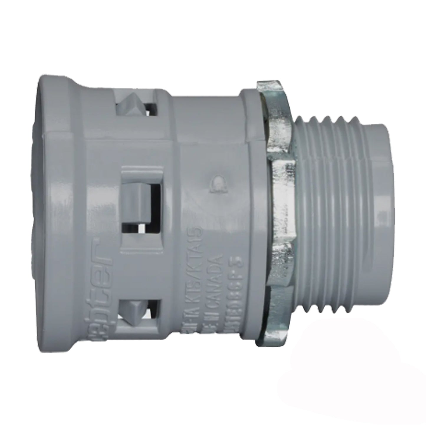 ENT Threaded Terminal Male Adapter - Gray