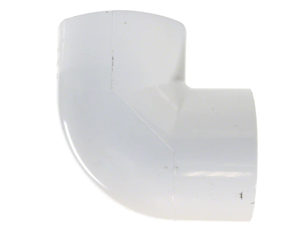 90° Schedule 40 PVC Slip x Slip Elbow Fitting