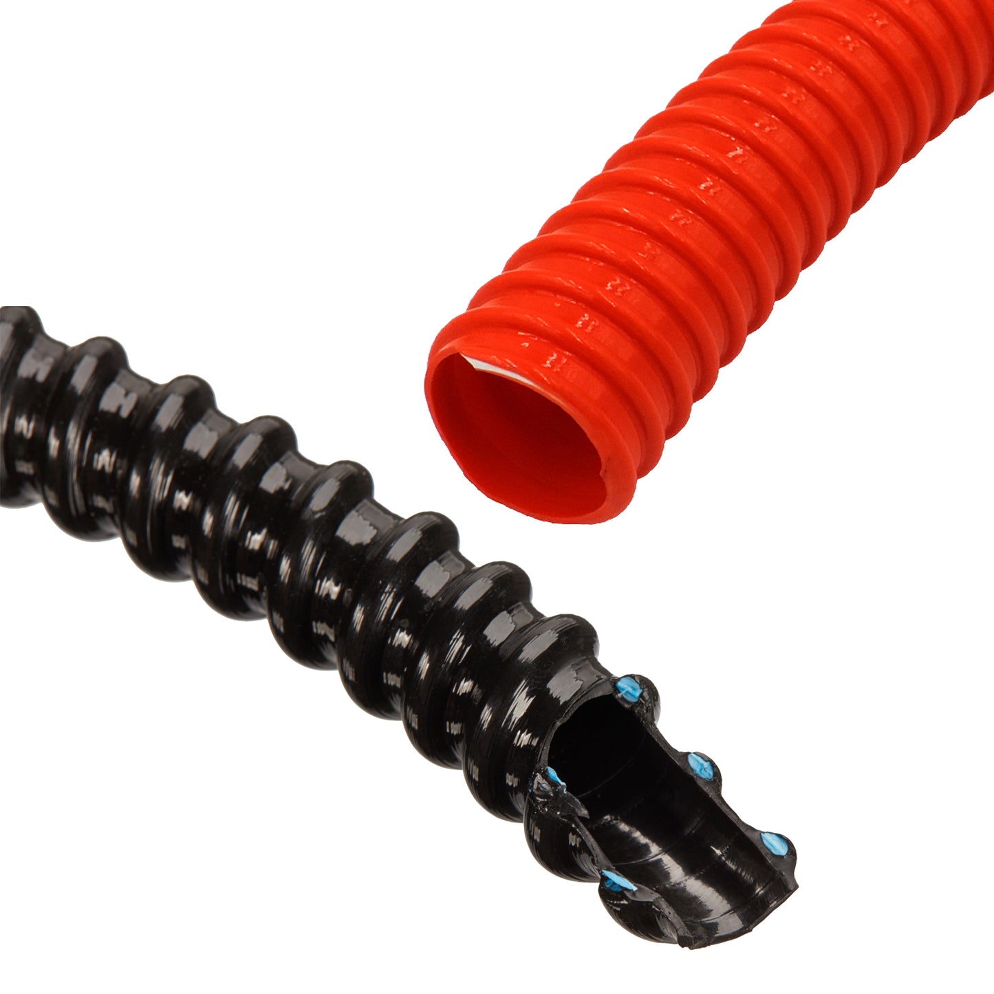 HydroMaxx® Flexible Corrugated PVC NON-Split Tubing and Convoluted Wire Loom