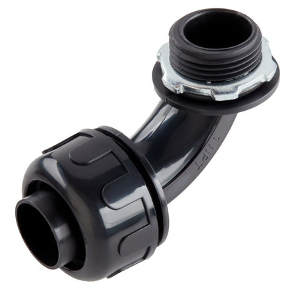 Non-Metallic Nylon Electrical Liquid Tight Conduit 90º Angle Fittings - UL Rated