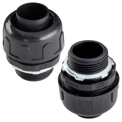 Non-Metallic Electrical Liquid Tight Conduit Straight Fittings - UL Rated