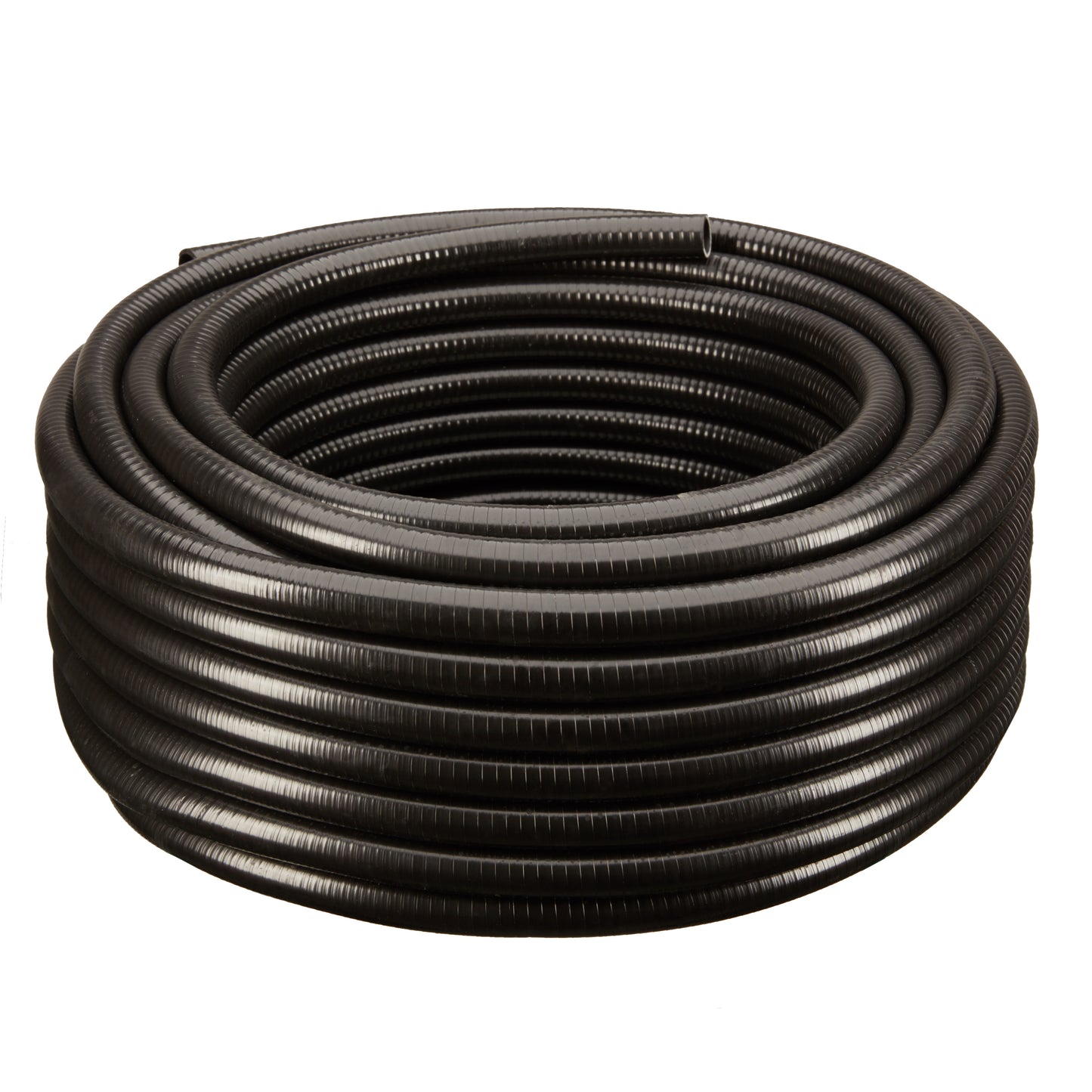 QTY 8 - 3" Dia. x 50 ft. Black Schedule 40 Flexible PVC Pipe - FREE SHIPPING