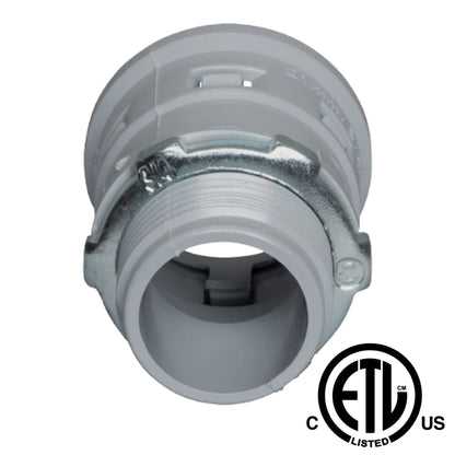 ENT Threaded Terminal Male Adapter - Gray