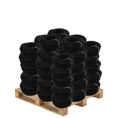QTY 50 - 1 in. x 100 ft Flexible Corrugated Black HDPE NON Split Tubing Wire Loom - FREE SHIPPING