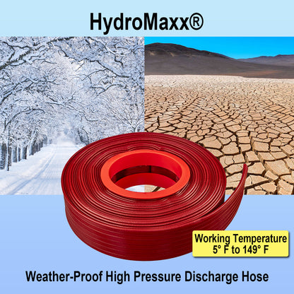 HydroMaxx® 10 Bar High Pressure Lay Flat Discharge Hose