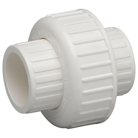 Schedule 40 PVC Pipe Slip x Slip Union