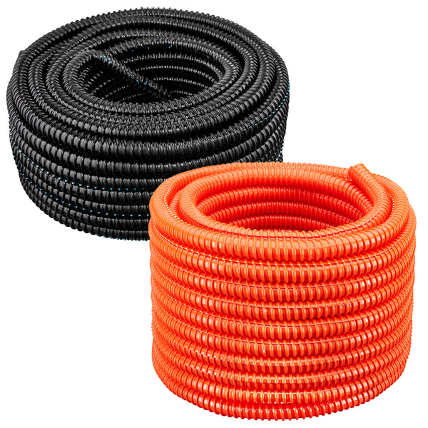 PVC Split Corrugated Wire Loom Tubing | HydroMaxx® | UV Stable ...