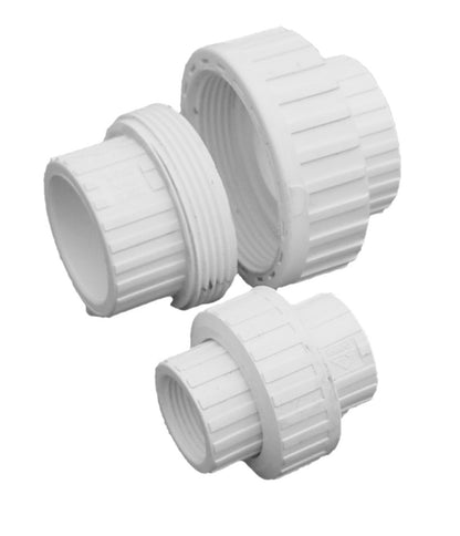 Schedule 40 PVC Pipe Slip x Slip Union