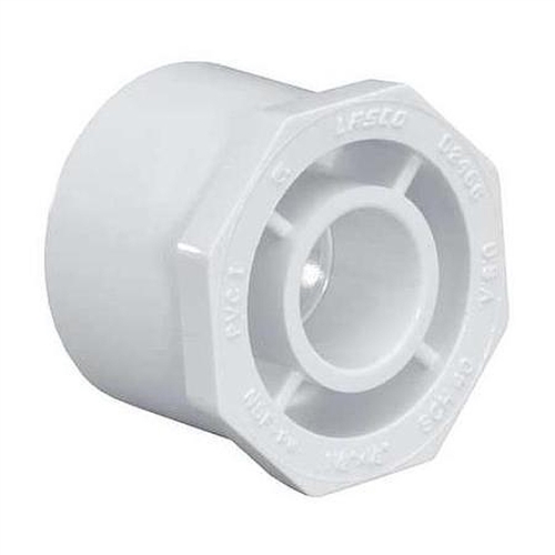  Reducer Bushing Spig x Slip for Schedule 40 PVC Pipe 
